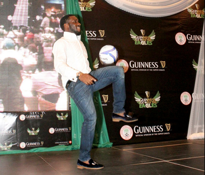 Guinness Fly with the Eagles & Jersey Unveil